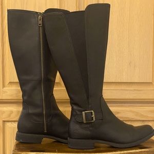 Timberland Ridding Boots black leather 9.0